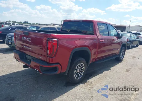 2022 GMC Sierra 1500 Limited 4Wd Short Box At4 z USA, uszkodzony, nr VIN 3GTP9EEL4NG201701